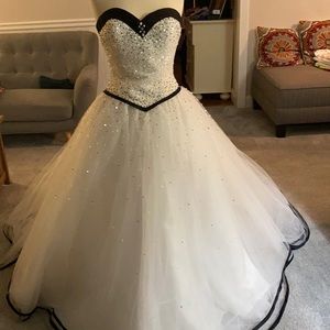 Beautiful wedding dress